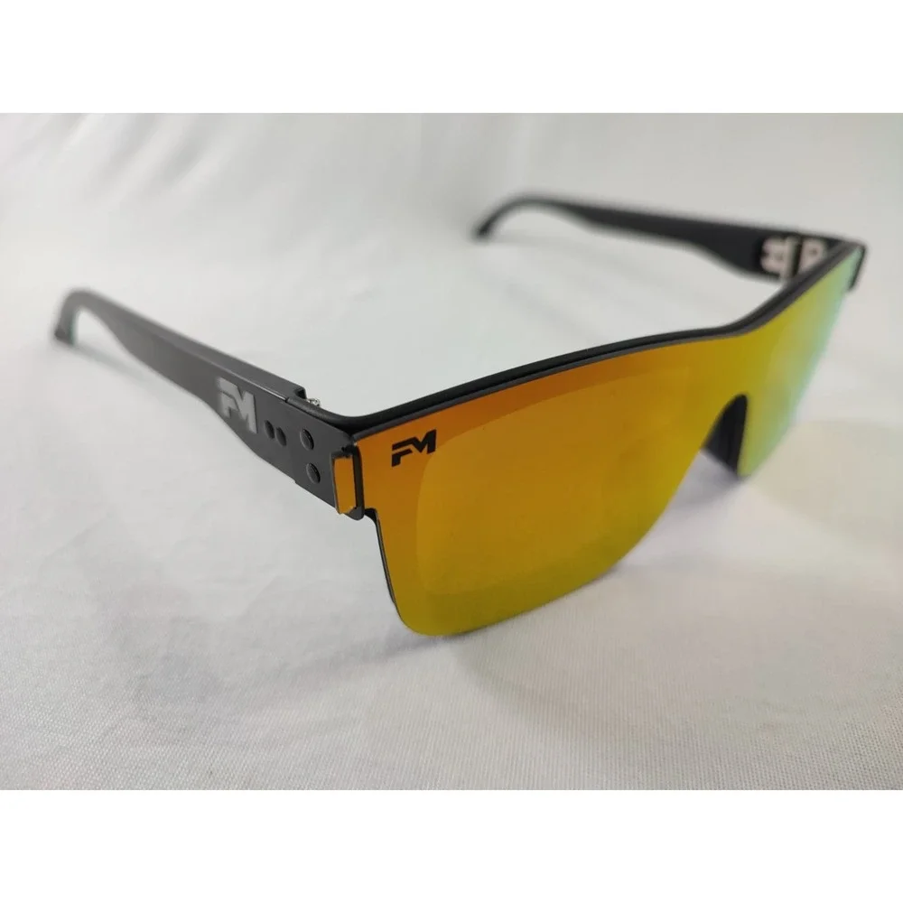 ULTRA RARE Alice Cooper Fast Metal Alpine‎ Sunglasses Black 50% Donation Charity